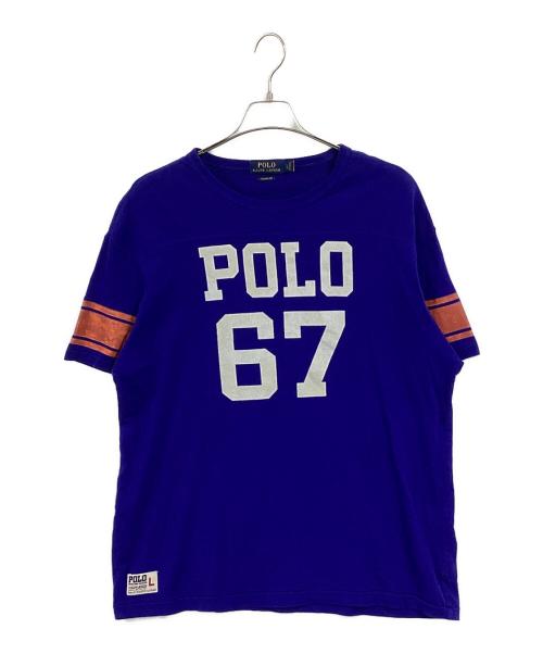 POLO RALPH LAUREN（ポロ・ラルフローレン）POLO RALPH LAUREN (ポロ・ラルフローレン) ブルーTシャツ ブルー サイズ:Lの古着・服飾アイテム