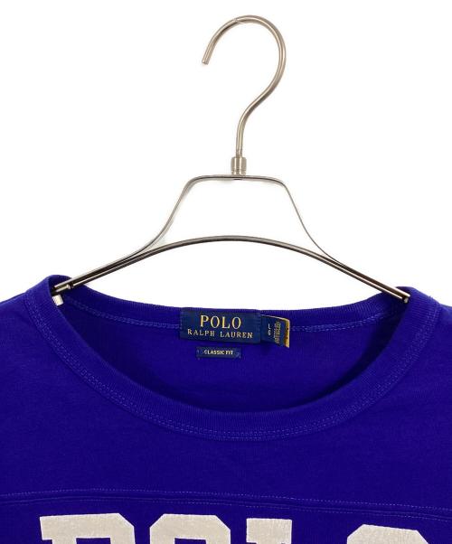 POLO RALPH LAUREN（ポロ・ラルフローレン）POLO RALPH LAUREN (ポロ・ラルフローレン) ブルーTシャツ ブルー サイズ:Lの古着・服飾アイテム