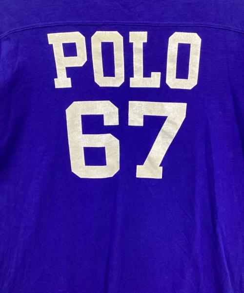 POLO RALPH LAUREN（ポロ・ラルフローレン）POLO RALPH LAUREN (ポロ・ラルフローレン) ブルーTシャツ ブルー サイズ:Lの古着・服飾アイテム