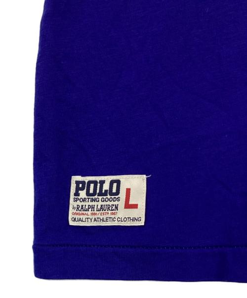 POLO RALPH LAUREN（ポロ・ラルフローレン）POLO RALPH LAUREN (ポロ・ラルフローレン) ブルーTシャツ ブルー サイズ:Lの古着・服飾アイテム