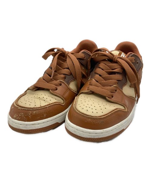 A BATHING APE（ア ベイシング エイプ）A BATHING APE (アベイシングエイプ) Bape Sk8 Sta 5 ブラウン サイズ:26cmの古着・服飾アイテム