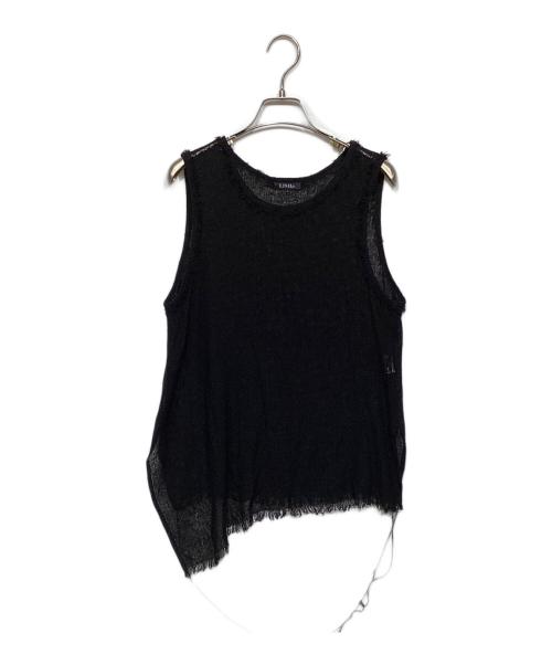LIMI feu（リミフゥ）LIMI feu (リミフゥ) LENO SLEEVELESS BLOUSE ブラック サイズ:2の古着・服飾アイテム