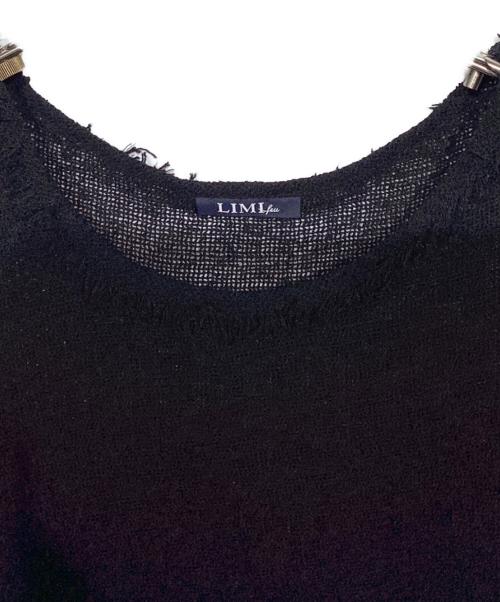 LIMI feu（リミフゥ）LIMI feu (リミフゥ) LENO SLEEVELESS BLOUSE ブラック サイズ:2の古着・服飾アイテム