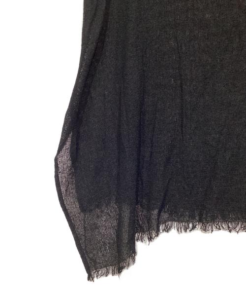 LIMI feu（リミフゥ）LIMI feu (リミフゥ) LENO SLEEVELESS BLOUSE ブラック サイズ:2の古着・服飾アイテム