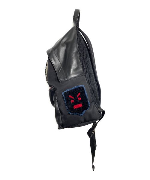 FENDI（フェンディ）FENDI (フェンディ) Faces バックパック ブラックの古着・服飾アイテム