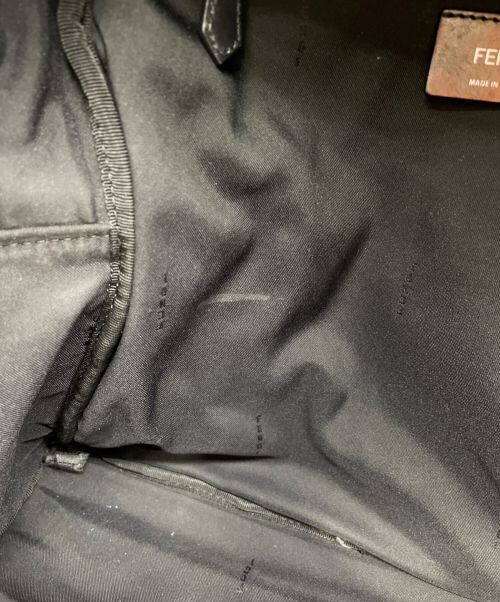 FENDI（フェンディ）FENDI (フェンディ) Faces バックパック ブラックの古着・服飾アイテム