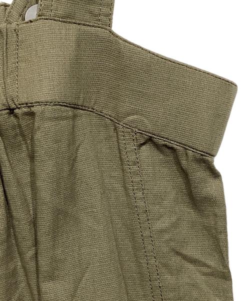 MACPHEE（マカフィー）MACPHEE (マカフィー) コットンリネンパナマクロス ギャザーワンピース グリーン サイズ:34の古着・服飾アイテム