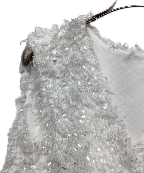 CADUNE（カデュネ）CADUNE (カデュネ) ふわふわトップス ブラウス　73210901 ホワイト サイズ:Sの古着・服飾アイテム