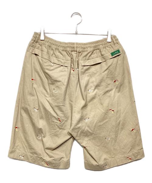 L.L.Bean（エルエルビーン）L.L.Bean (エルエルビーン) BEAMS (ビームス) ハーフパンツ チノパン ベージュ サイズ:Lの古着・服飾アイテム