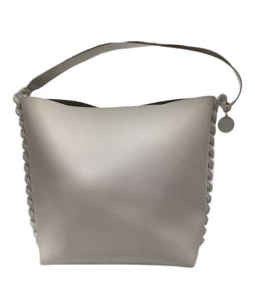 STELLA McCARTNEY（ステラマッカートニー）STELLA McCARTNEY (ステラマッカートニー) Frayme トートバック ホワイトの古着・服飾アイテム