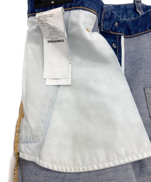 DSQUARED2（ディースクエアード）DSQUARED2 (ディースクエアード) デニムハーフパンツ　S74MU0674 インディゴ サイズ:44の古着・服飾アイテム