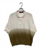 FRED PERRYフレッドペリー）の古着「グラデーション ポロシャツ」｜ベージュ
