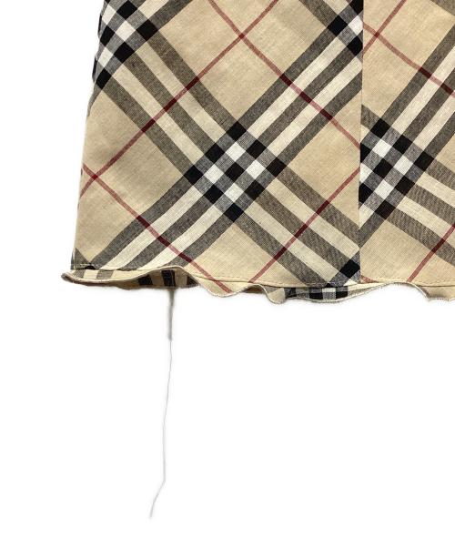 BURBERRY BLUE LABEL（バーバリー ブルー レーベル）BURBERRY BLUE LABEL (バーバリーロンドンブルーレーベル) ノバチェックワンピース ベージュ サイズ:38の古着・服飾アイテム