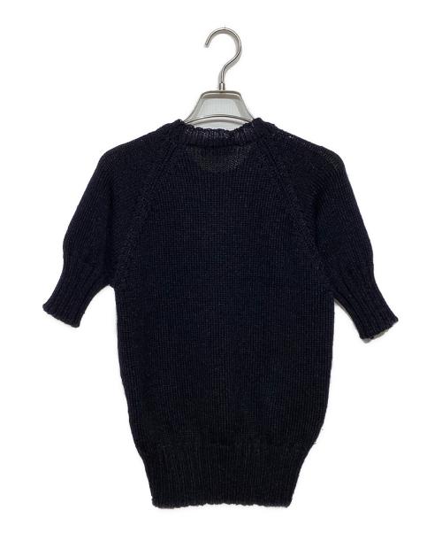 tricot COMME des GARCONS（トリココムデギャルソン）tricot COMME des GARCONS (トリココムデギャルソン) 90s半袖ニット　TN-100190 ネイビー サイズ:読み取り不可の古着・服飾アイテム