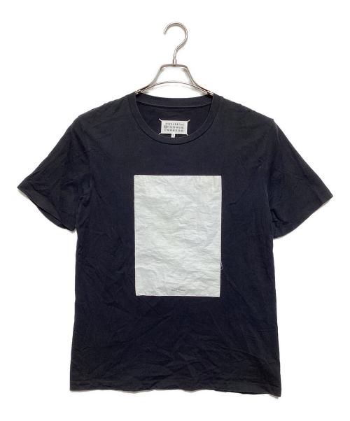 Martin Margiela 10（マルタン・マルジェラ 10）Martin Margiela 10 (マルタン・マルジェラ 10) 10 BLANK CANVAS TEE ブラック サイズ:50の古着・服飾アイテム