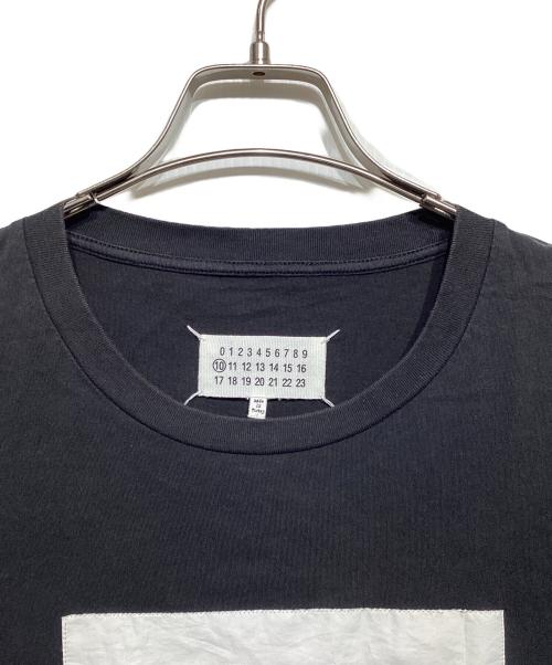 Martin Margiela 10（マルタン・マルジェラ 10）Martin Margiela 10 (マルタン・マルジェラ 10) 10 BLANK CANVAS TEE ブラック サイズ:50の古着・服飾アイテム