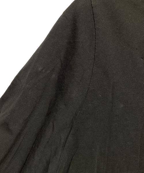 Martin Margiela 10（マルタン・マルジェラ 10）Martin Margiela 10 (マルタン・マルジェラ 10) 10 BLANK CANVAS TEE ブラック サイズ:50の古着・服飾アイテム