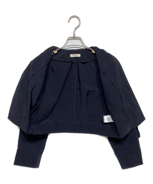 NINA RICCI（ニナリッチ）NINA RICCI (ニナリッチ) デザインカラー ショートジャケット ネイビー サイズ:36の古着・服飾アイテム