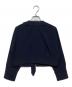 NINA RICCI (ニナリッチ) デザインカラー ショートジャケット ネイビー サイズ:36：7000円