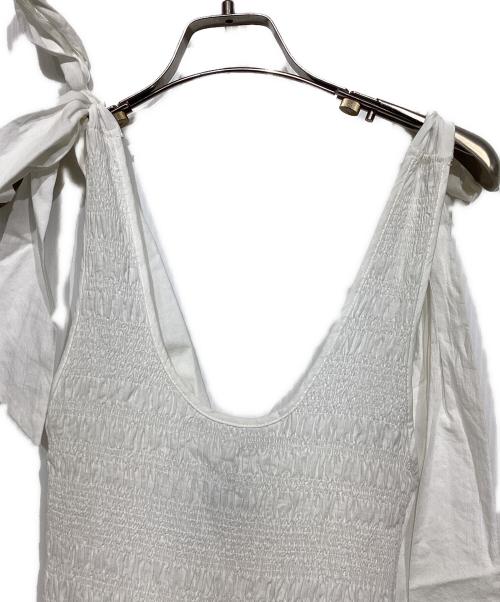 TIGRE ET TIGRE（ティグレット ティグレ）TIGRE ET TIGRE (ティグレット ティグレ) ELVIE DRESS D27 ホワイト サイズ:Mの古着・服飾アイテム