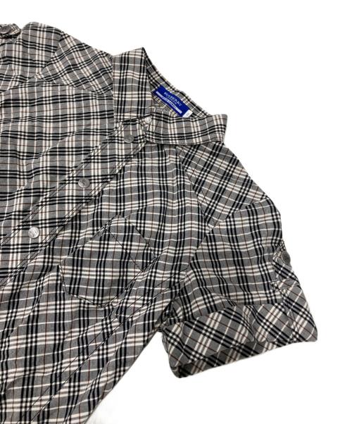 BURBERRY BLUE LABEL（バーバリー ブルー レーベル）BURBERRY BLUE LABEL (バーバリーロンドンブルーレーベル) チェックワンピース　E1J02-100-09 グレー サイズ:38の古着・服飾アイテム