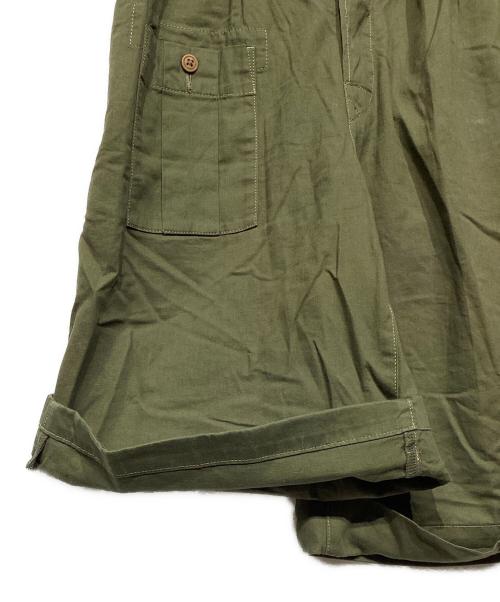 NIGEL CABOURN（ナイジェルケーボン）NIGEL CABOURN (ナイジェルケーボン) ハーフパンツ　8042-08-50004 グリーン サイズ:6の古着・服飾アイテム