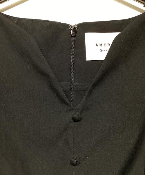 Ameri（アメリ）Ameri (アメリ) LANTERN SLEEVE TUCK DRESS ブラック サイズ:Sの古着・服飾アイテム