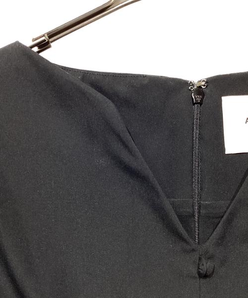 Ameri（アメリ）Ameri (アメリ) LANTERN SLEEVE TUCK DRESS ブラック サイズ:Sの古着・服飾アイテム