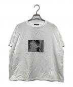ALORSアロー）の古着「フォトプリントTシャツ」｜ホワイト