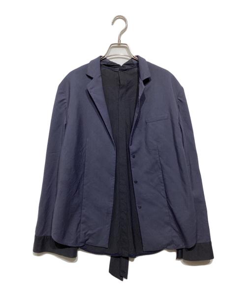 IRENE（アイレネ）IRENE (アイレネ) Like a Shirt Jacket ネイビー サイズ:Sの古着・服飾アイテム