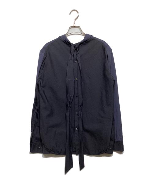 IRENE（アイレネ）IRENE (アイレネ) Like a Shirt Jacket ネイビー サイズ:Sの古着・服飾アイテム