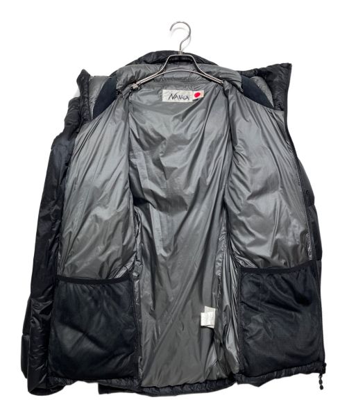 nanga white label（ナンガホワイトレーベル）nanga white label (ナンガホワイトレーベル) ダウンジャケット ブラック サイズ:Lの古着・服飾アイテム