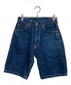 EVISUエヴィス）の古着「大黒カモメ デニムハーフパンツ」｜インディゴ