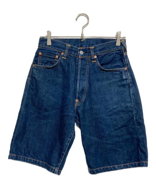 EVISU（エヴィス）EVISU (エビス) 大黒カモメ デニムハーフパンツ インディゴ サイズ:29の古着・服飾アイテム