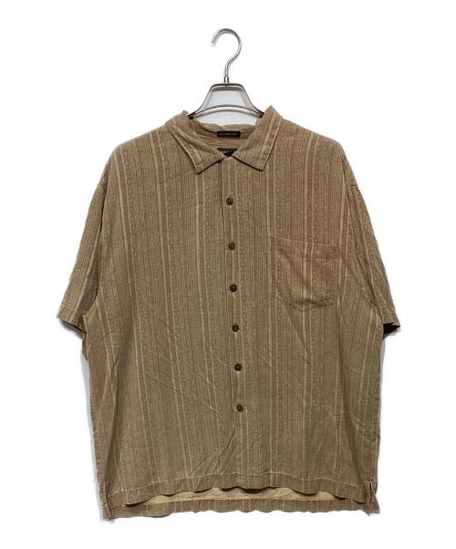 ST JOHN'S BAY（セントジョンズベイ）ST JOHN'S BAY (セントジョンズベイ) 半袖シャツ ブラウン サイズ:XXLの古着・服飾アイテム