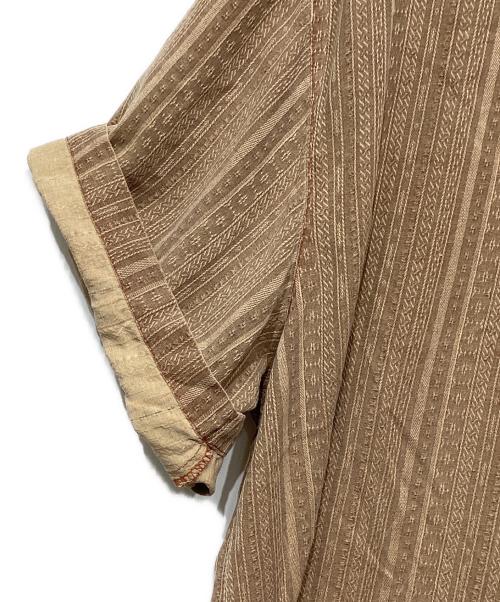 ST JOHN'S BAY（セントジョンズベイ）ST JOHN'S BAY (セントジョンズベイ) 半袖シャツ ブラウン サイズ:XXLの古着・服飾アイテム