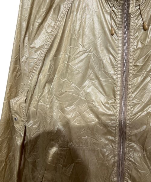 stussy（ステューシー）stussy (ステューシー) Beach Shell Wrinkled Nylon Jacket ベージュ サイズ:Sの古着・服飾アイテム