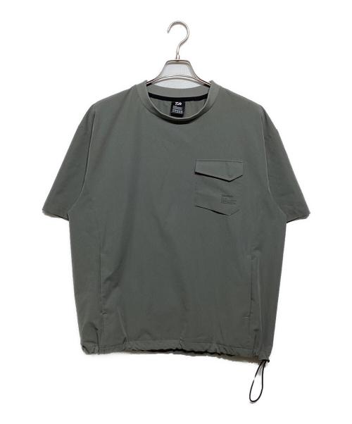 DAIWA PIER39（ダイワ ピア39）DAIWA PIER39 (ダイワ ピア39) 別注プルオーバーポケットTシャツ　DE-6023JSR グレー サイズ:Lの古着・服飾アイテム