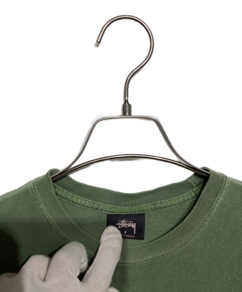 OLDstussy（オールドステューシー）OLDstussy (オールドステューシー) ドラゴンプリントTEE グリーン サイズ:Sの古着・服飾アイテム