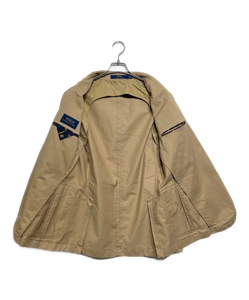 POLO RALPH LAUREN（ポロ・ラルフローレン）POLO RALPH LAUREN (ポロ・ラルフローレン) テーラードジャケット ベージュ サイズ:Mの古着・服飾アイテム