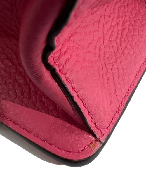 Chloe（クロエ）Chloe (クロエ) ALPHABETショルダーバッグ ショッキングピンクの古着・服飾アイテム