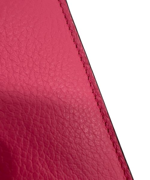 Chloe（クロエ）Chloe (クロエ) ALPHABETショルダーバッグ ショッキングピンクの古着・服飾アイテム