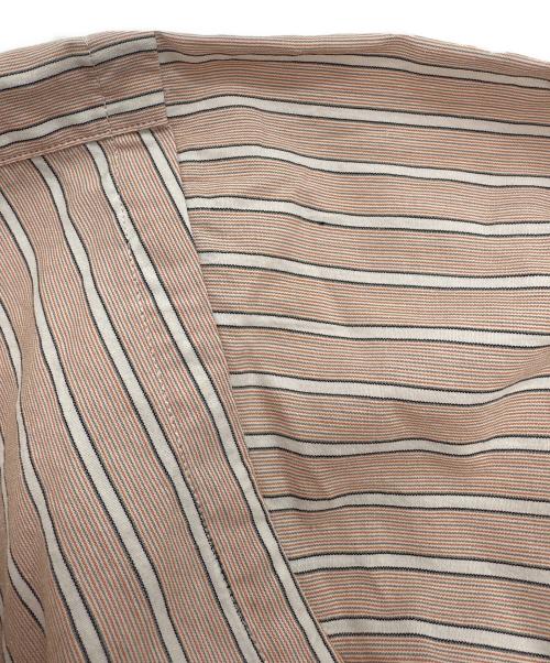 COMOLI（コモリ）COMOLI (コモリ) バンドカラーシャツ ピンク サイズ:2の古着・服飾アイテム