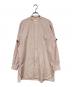 COMOLI（コモリ）の古着「バンドカラーシャツ」｜ピンク
