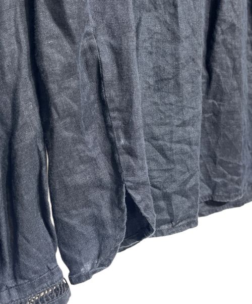 ISABEL MARANT（イザベルマラン）ISABEL MARANT (イザベルマラン) ハイネックブラウス ネイビー サイズ:36の古着・服飾アイテム