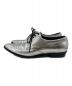CELINE (セリーヌ) Jacno Lace Up Derby Shoes シルバー サイズ:37　１/2：7000円