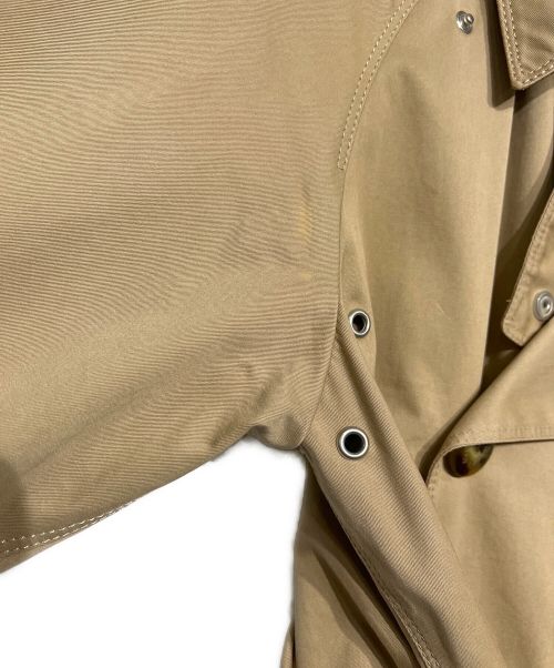 MaxMara（マックスマーラ）MaxMara (マックスマーラ) ロングトレンチコート ベージュ サイズ:36の古着・服飾アイテム