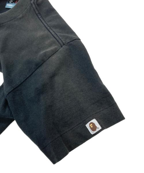 A BATHING APE（ア ベイシング エイプ）A BATHING APE (ア ベイシング エイプ) 90S PUBLIC ENEMY　プリントTee ブラック サイズ:Sの古着・服飾アイテム