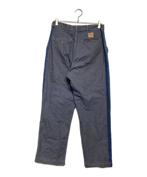 RRL（ダブルアールエル）RRL (ダブルアールエル) ヒッコリーパンツ インディゴ サイズ:30/32の古着・服飾アイテム