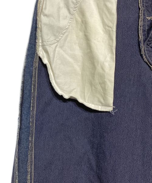 RRL（ダブルアールエル）RRL (ダブルアールエル) ヒッコリーパンツ インディゴ サイズ:30/32の古着・服飾アイテム